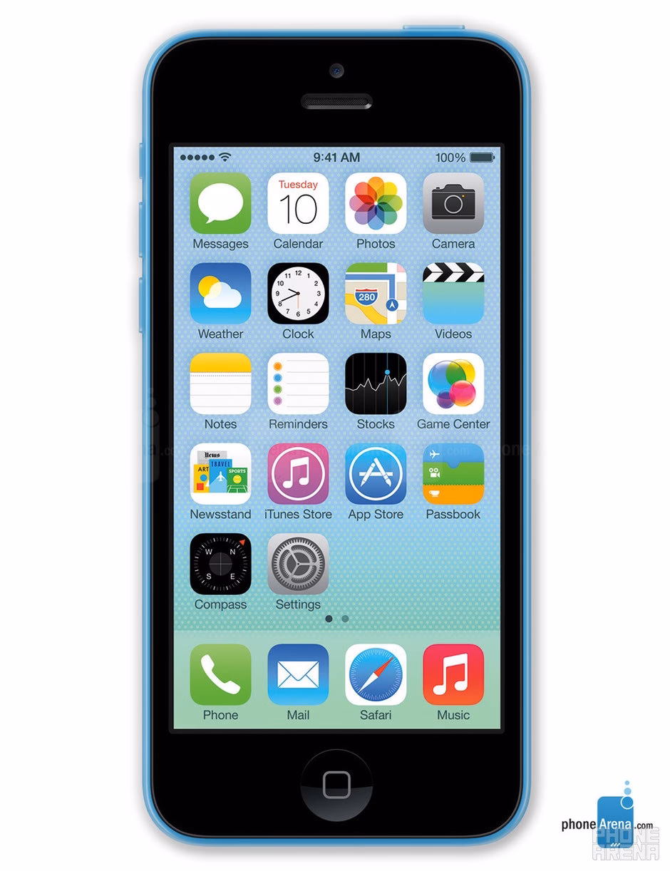 What are the specifications of the Apple iPhone 5C?