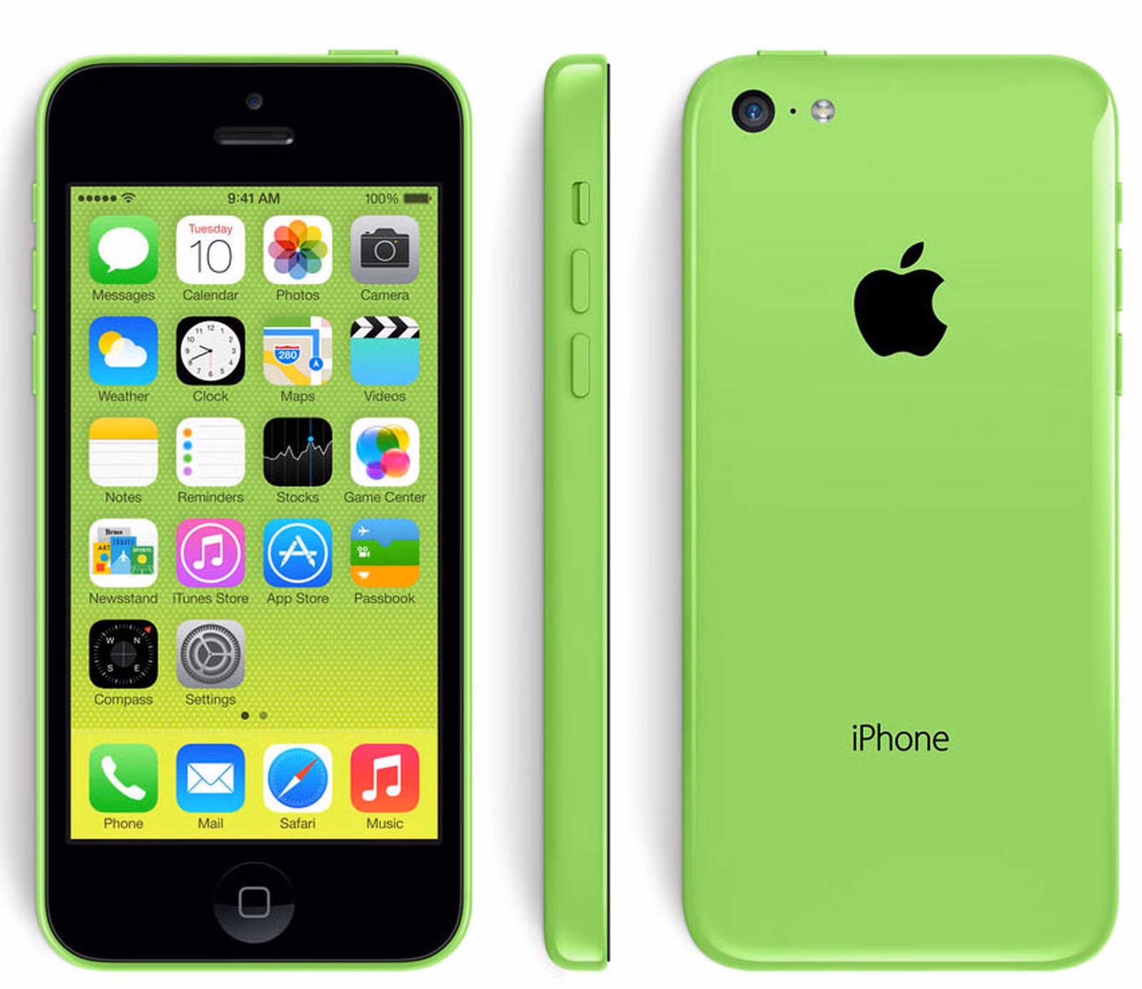 What are the features of iPhone 5C?