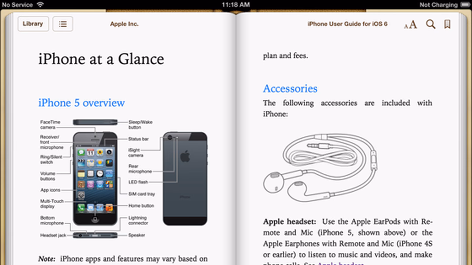 What is the screen size of the Apple iPhone 5C?