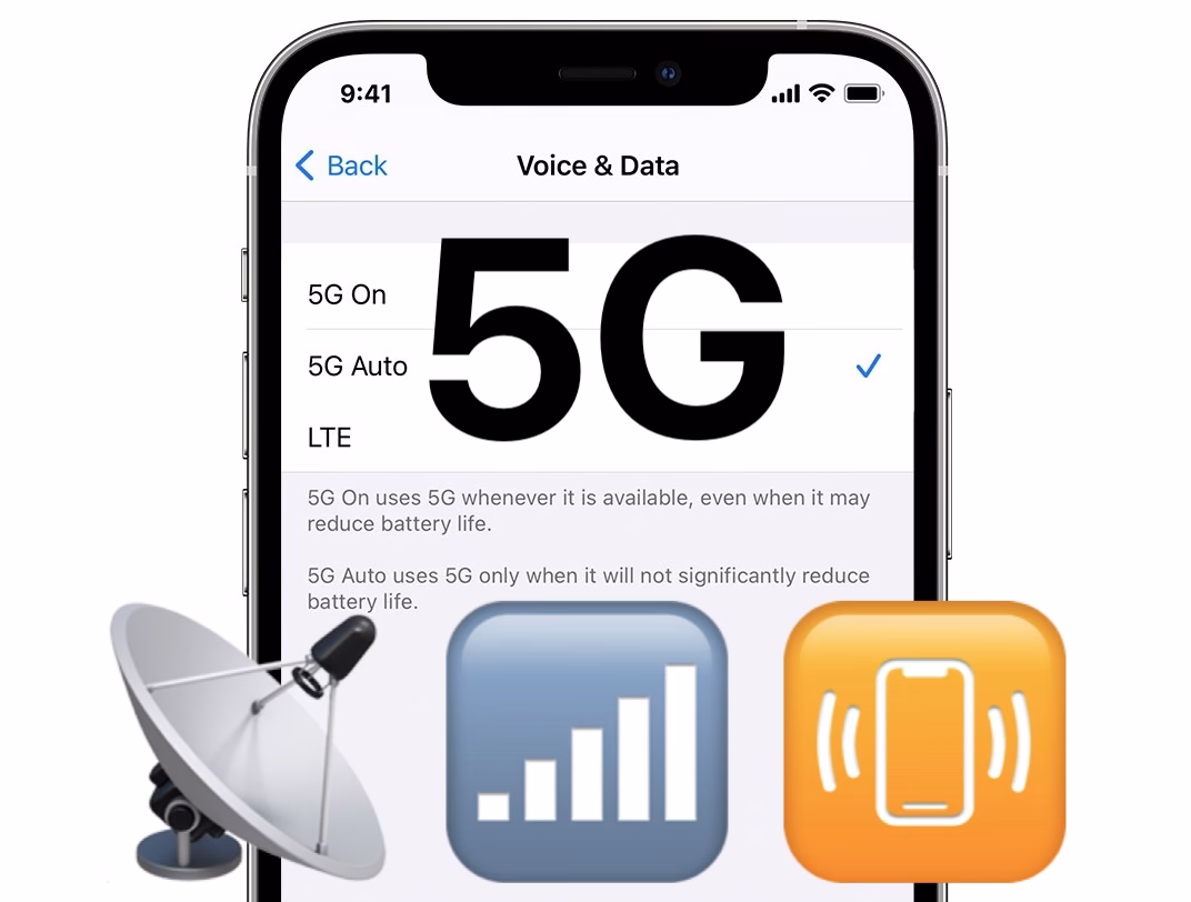How do I connect my iPhone to a 5 GHz Wi-Fi network?