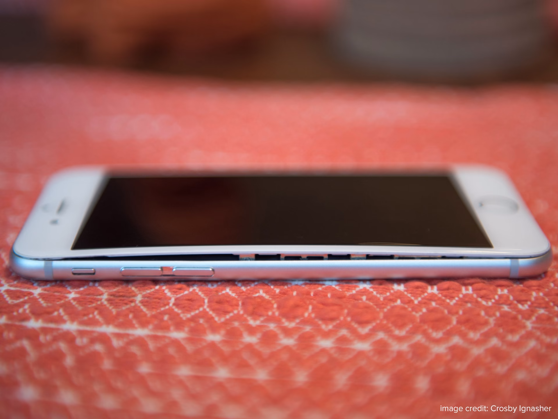 Is a swollen phone battery a health hazard?