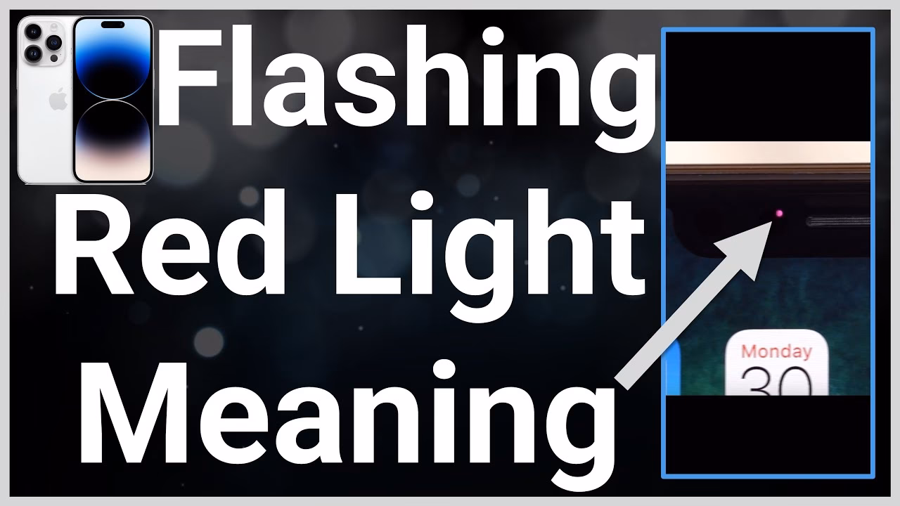 What causes red screen on iPhone 5S?