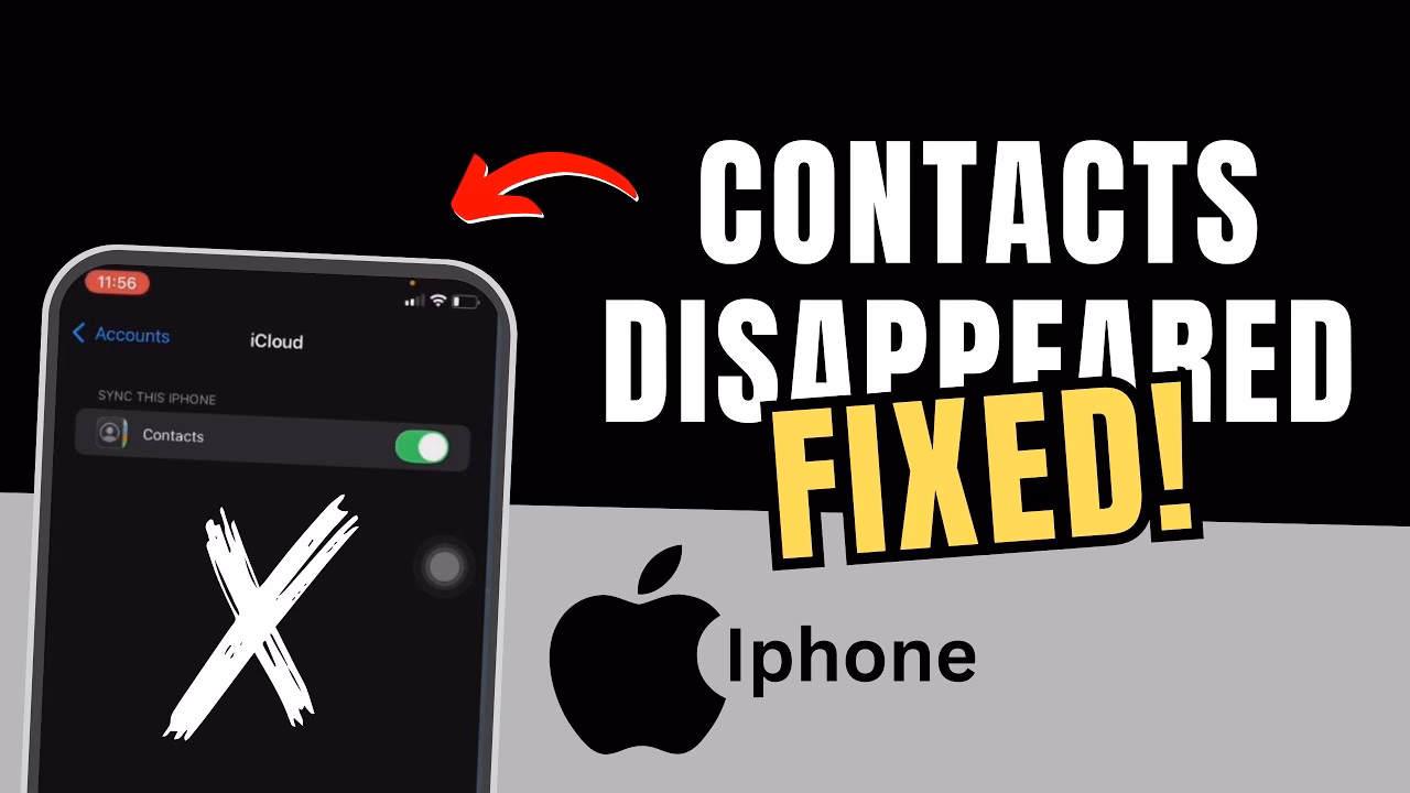 Why does my iPhone 5S keep losing contact list?