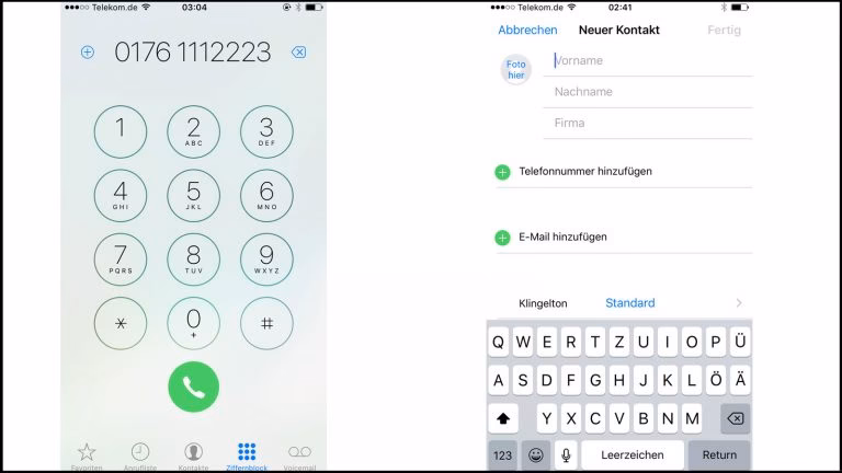 Wie kann ich einen Kontakt auf dem iPhone Teilen?