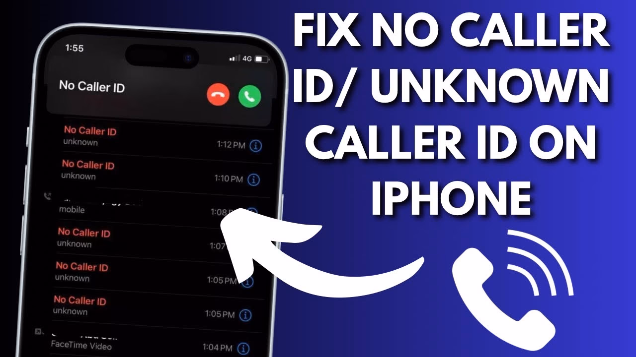 How do I fix caller ID problems on iPhone 6?