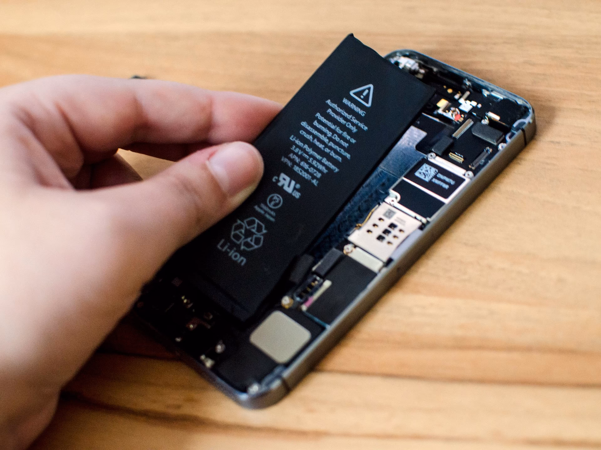 Does the iPhone 5S have a larger battery?