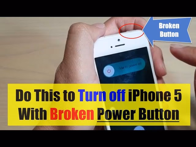 How to turn iPhone on if power button is stuck?