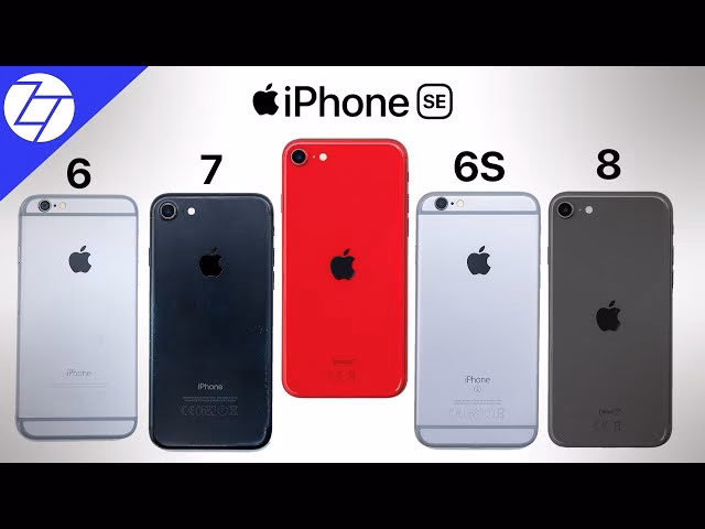 How big is iPhone 7 compared to iPhone 6 & 8?