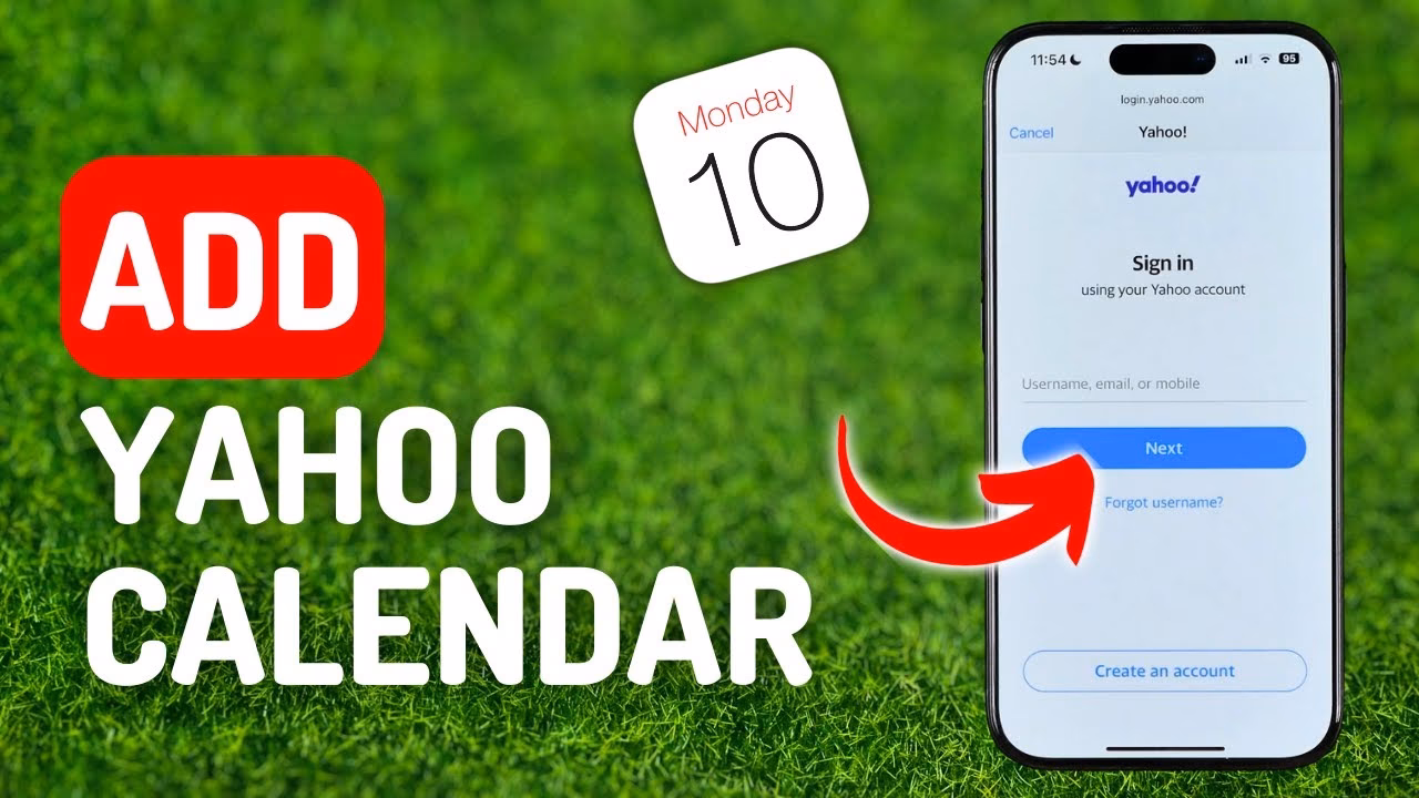 How to sync Yahoo Calendar with iPhone Calendar?