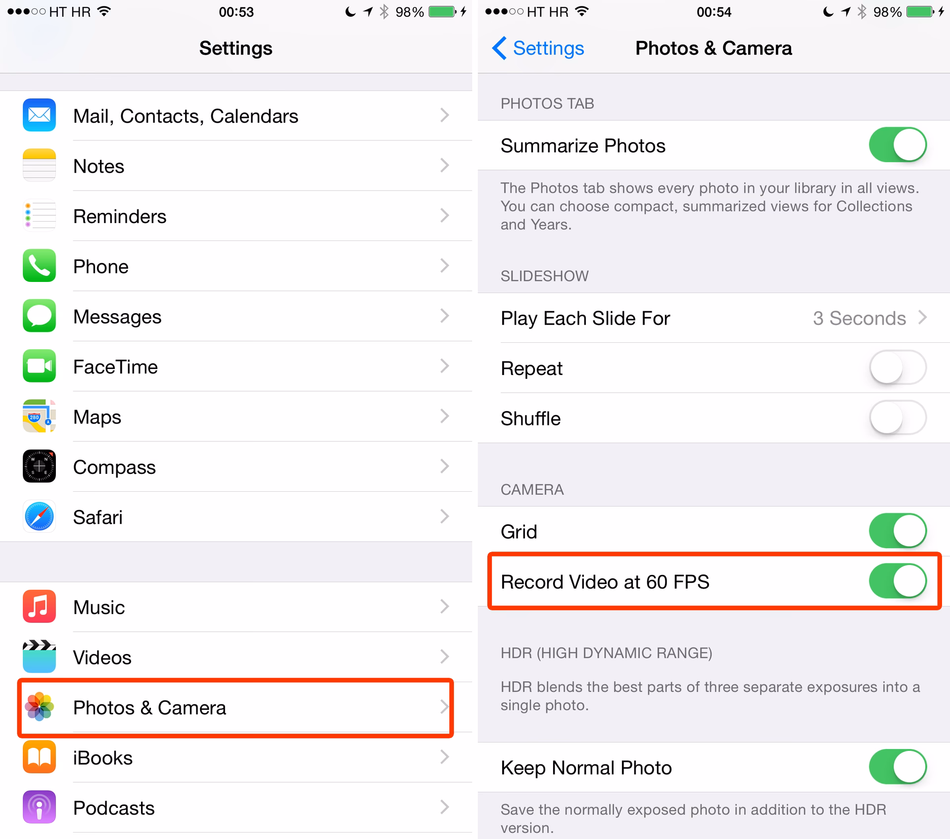 Does iPhone 6 have video stabilization?