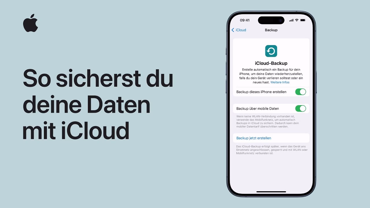 Wie kann ich mein iPhone sichern?