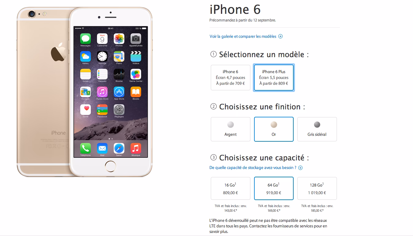 Quel est le processeur de l'iPhone 6 ?