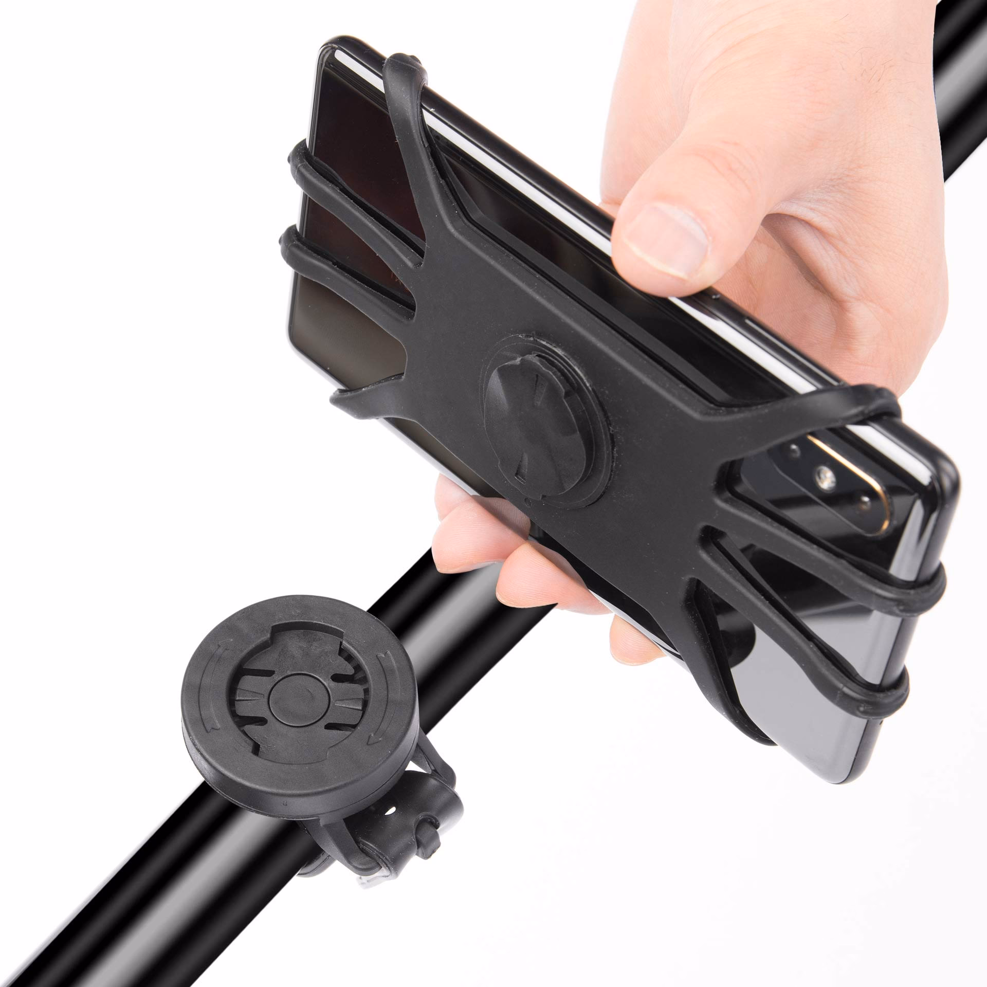 Can a phone mount be used with a tablet?