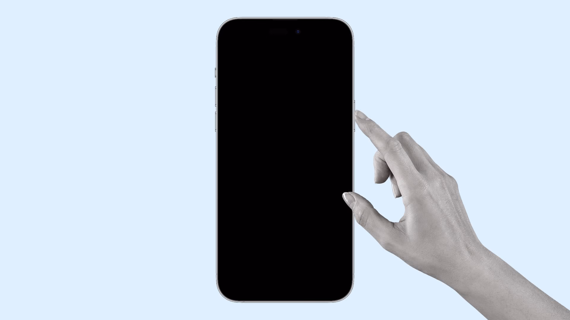 Why is my iPhone 6 screen black?