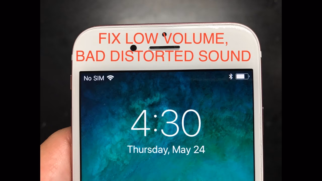 Why can't I hear sound from my iPhone speaker?