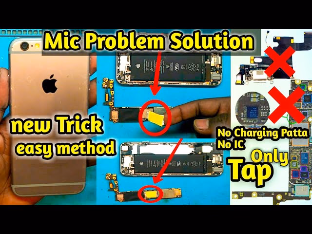 Why are the microphones on my iPhone not working?