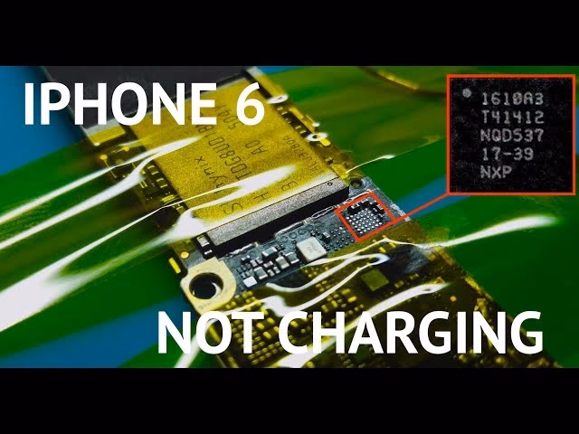 What should I do if my iPhone is not charging?