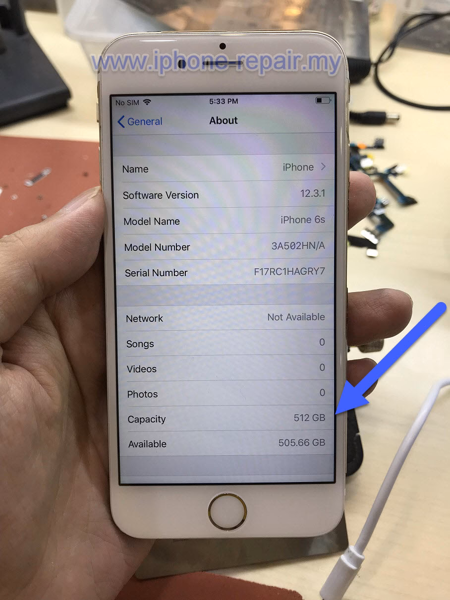 Can you replace one hard disk on iPhone 6/6 Plus?