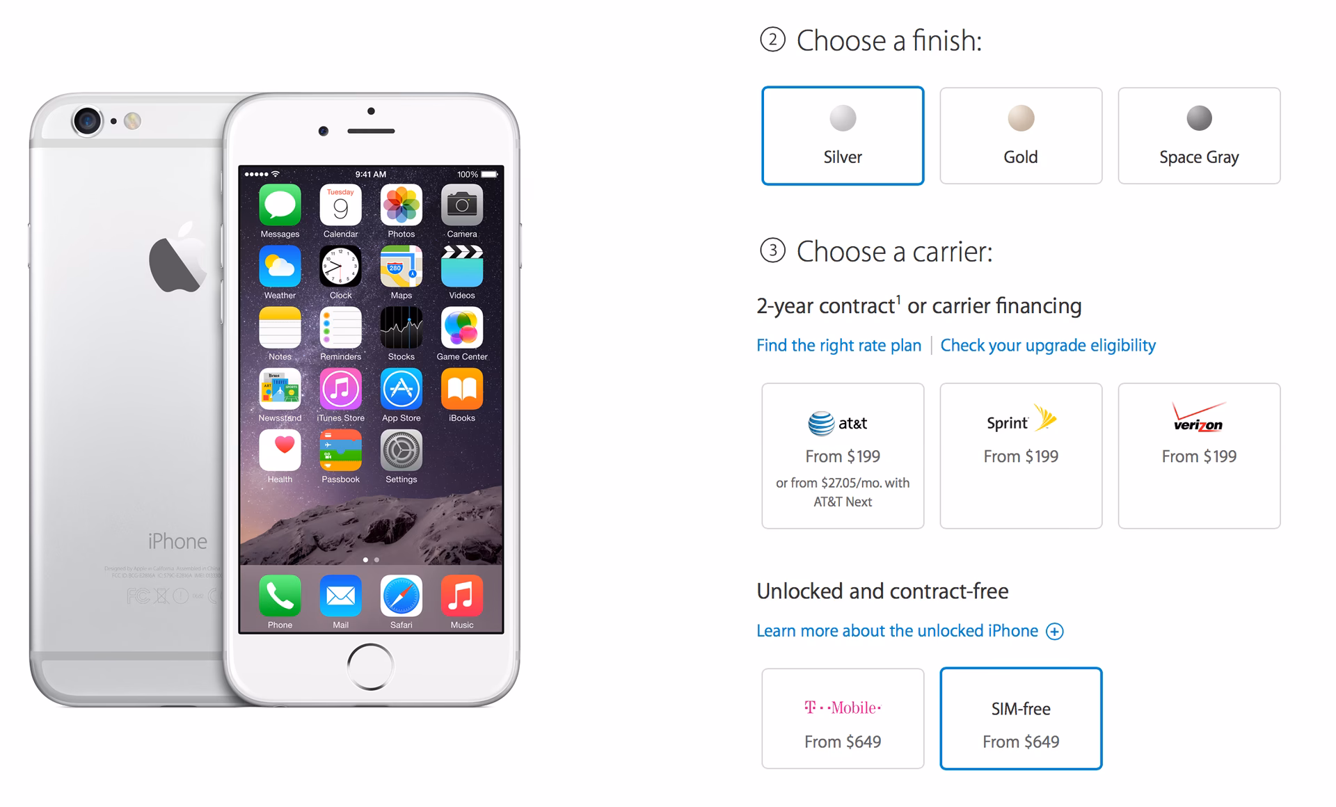How much is an iPhone 6 in the UK?