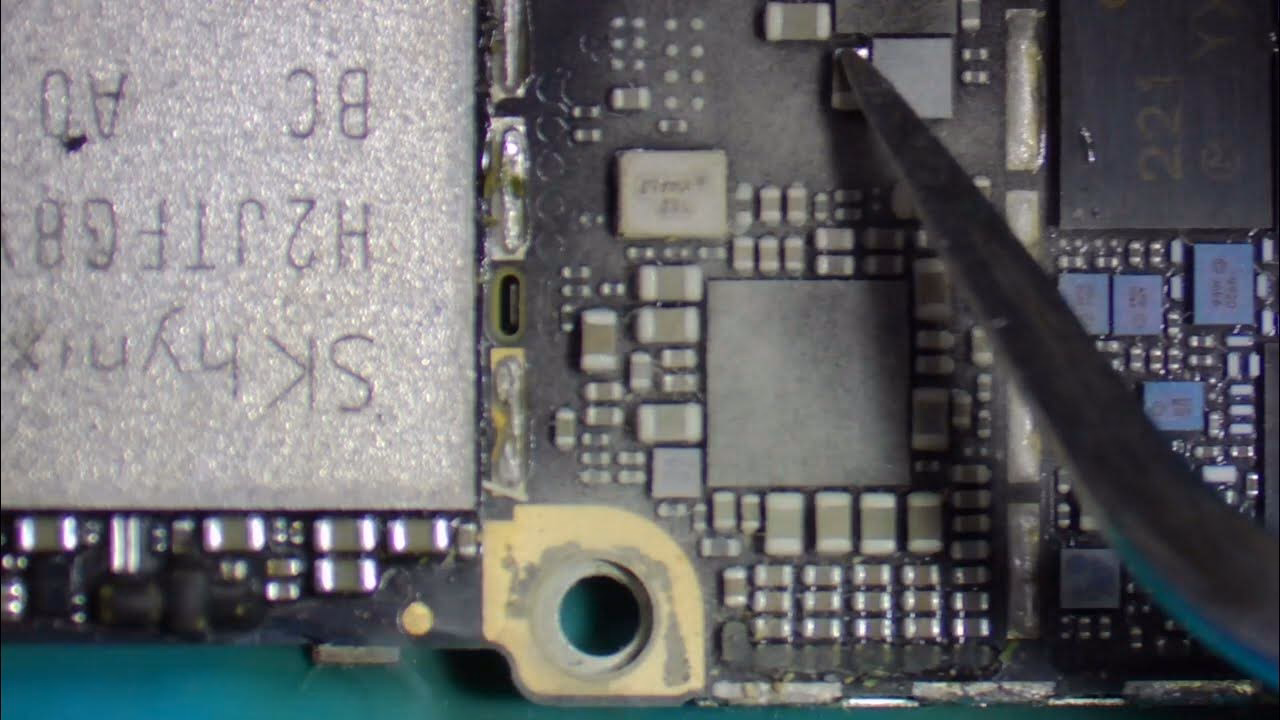 What's wrong with my iPhone 6 with vccmain short after drop?