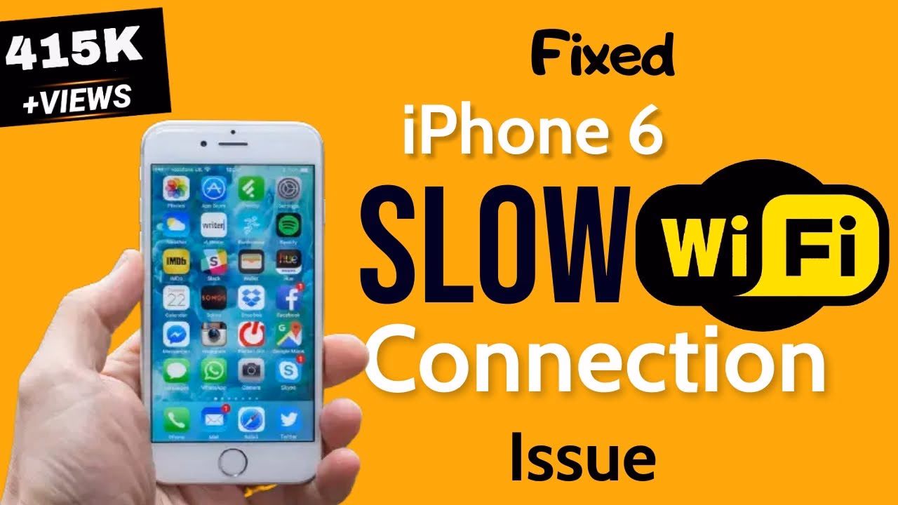 How do you turn on a slow iPhone?