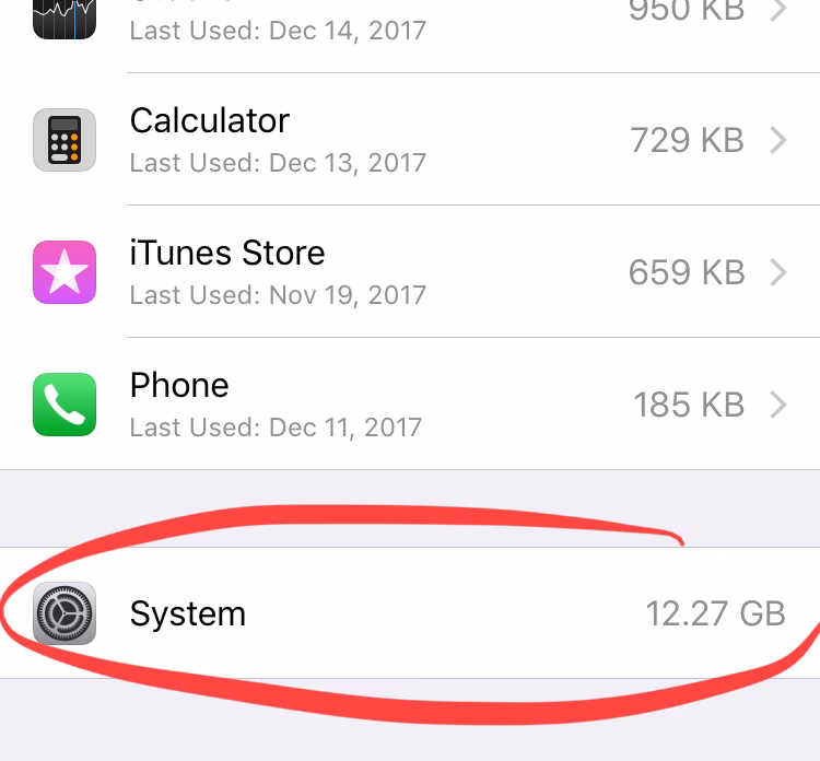 How much storage does the iPhone 6 have?
