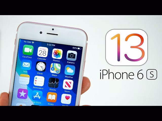 Does iPhone 6 have iOS 13?
