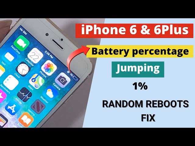 Why is my iPhone battery percentage stuck?