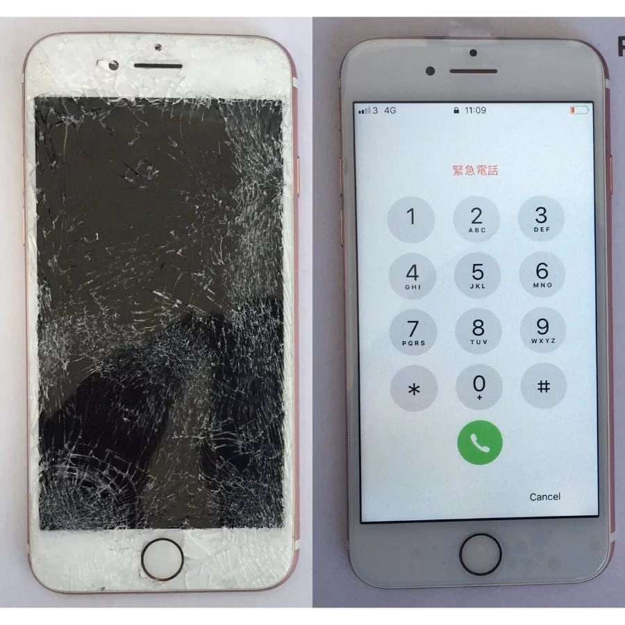 How to fix a scratched iPhone 6S?