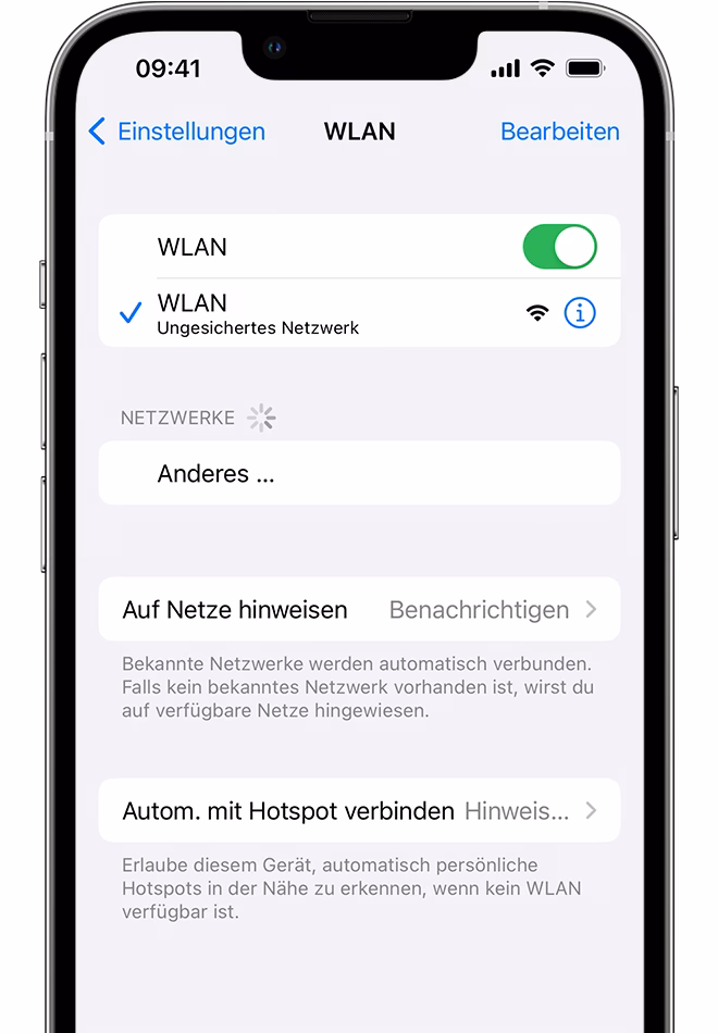 Wie aktiviere ich das Internet auf meinem iPhone?