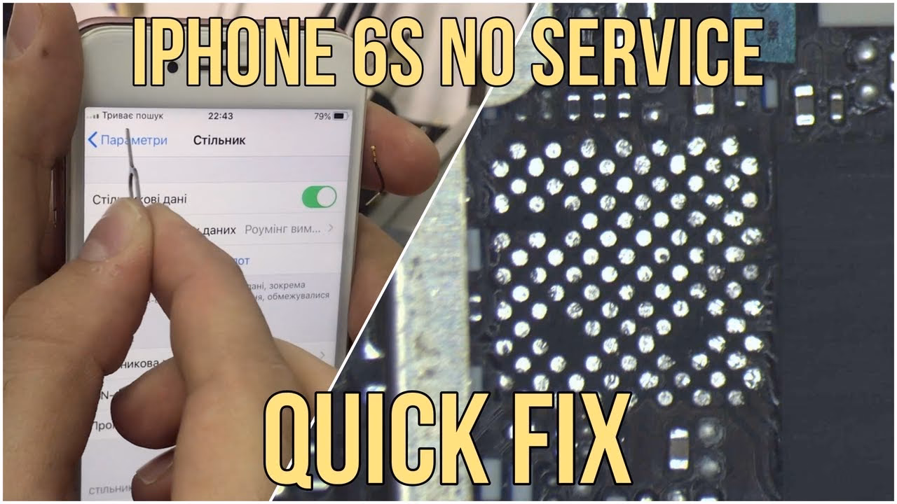 How to fix no service on iPhone?