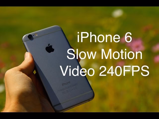 How to add slow motion to video on iPhone?