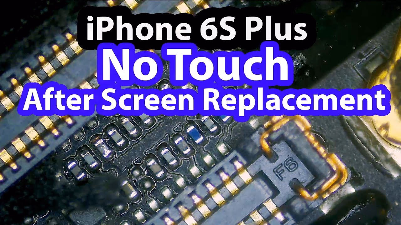 How to fix iPhone 6S/6S Plus touch screen problem?