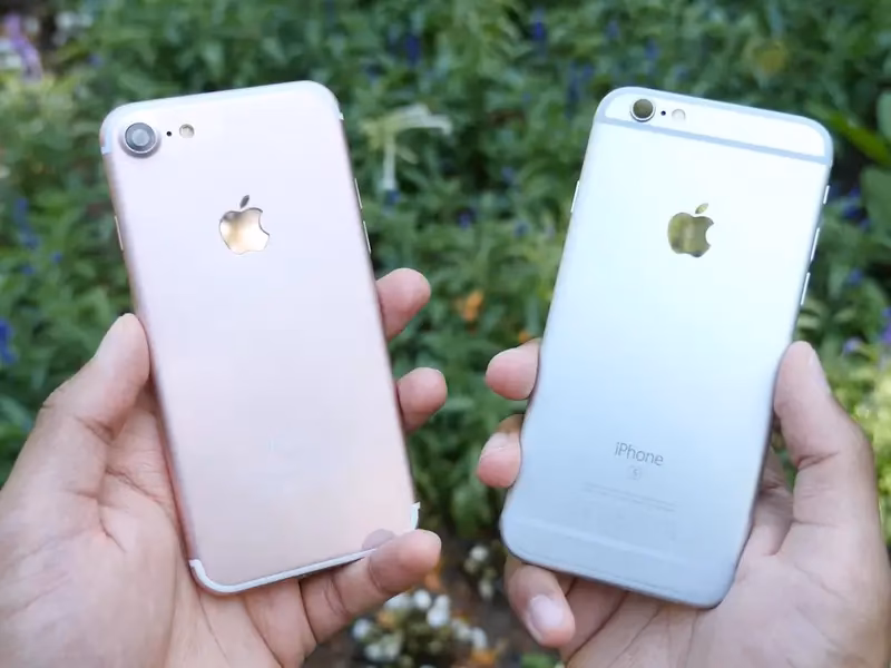 What is the difference between iPhone 6S and iPhone 7 Plus?