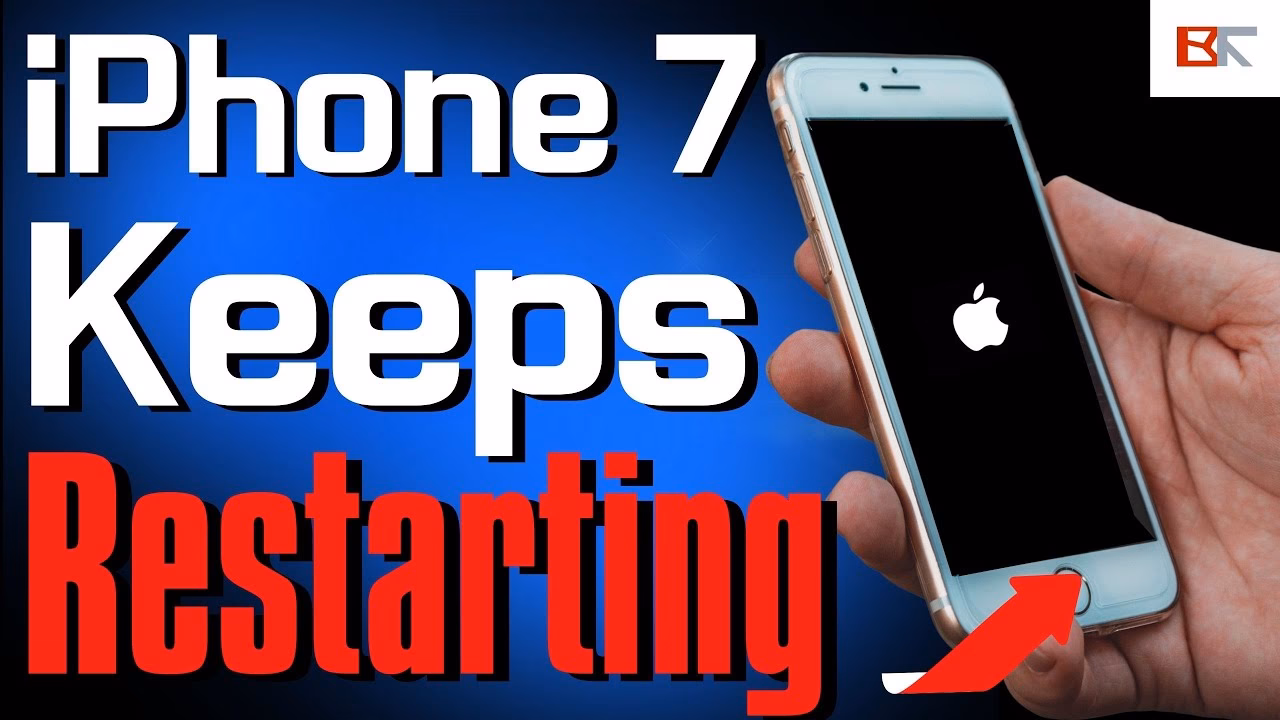 How to restart iPhone if it is stuck in a loop?