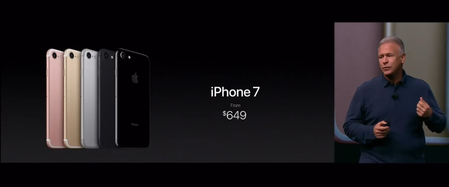 When did the iPhone 7 come out?