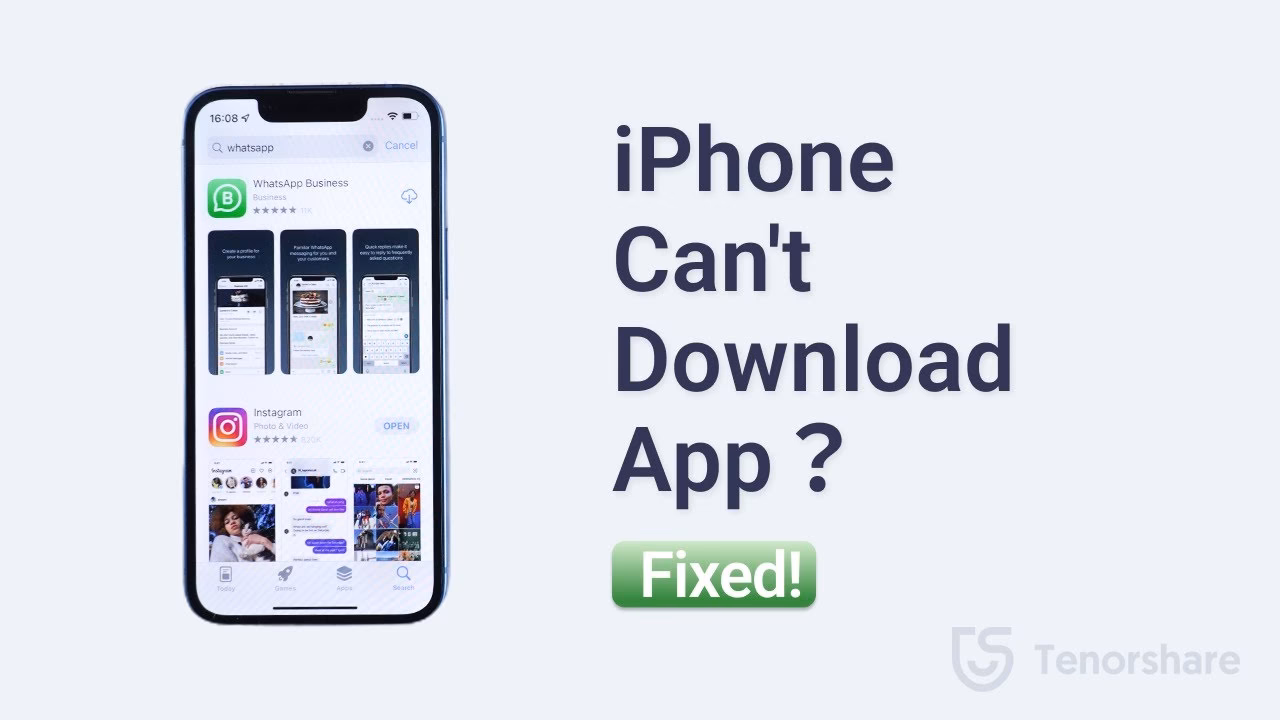 Why is my iPhone 7 not downloading?