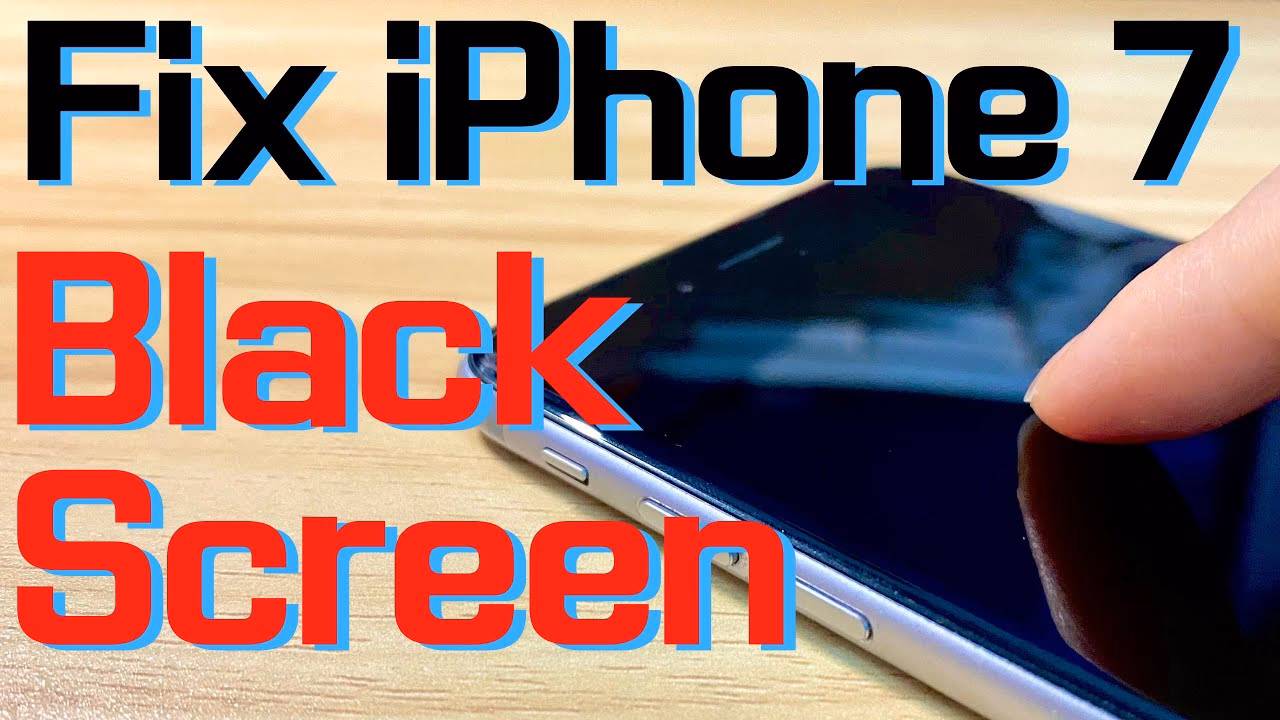 Why is my iPhone black screen of death?