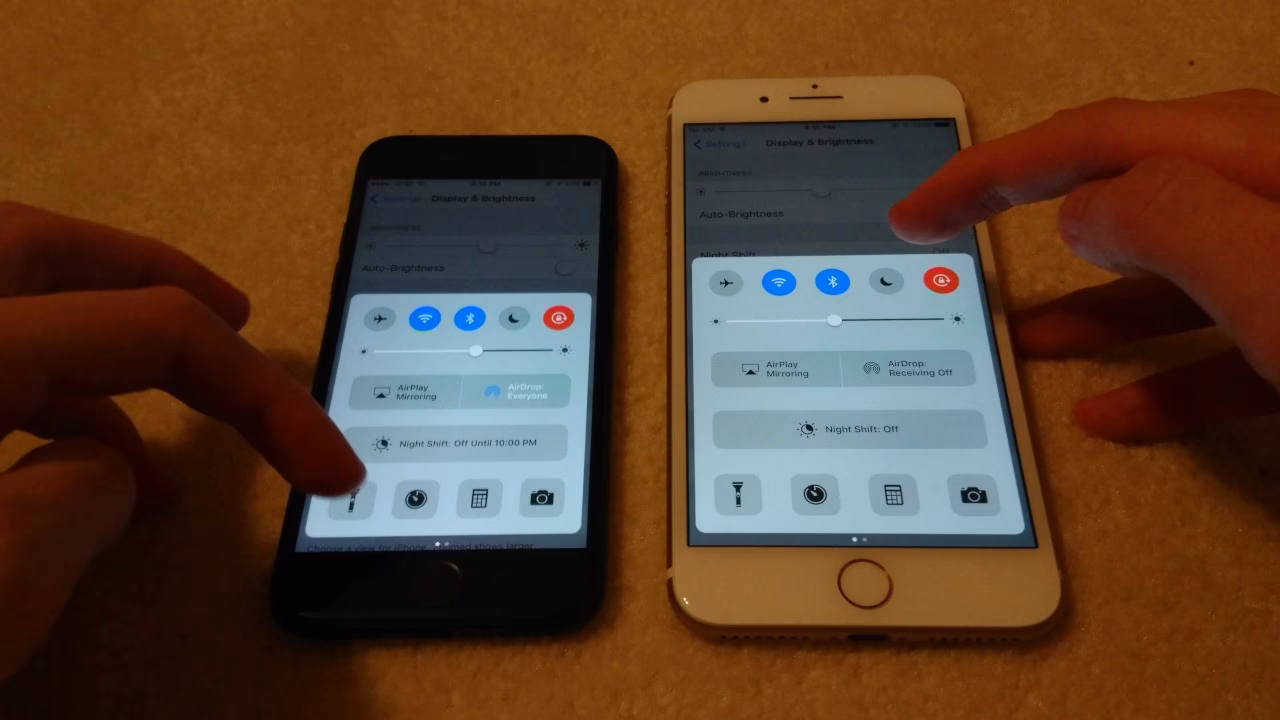 What does auto brightness mean on iPhone?