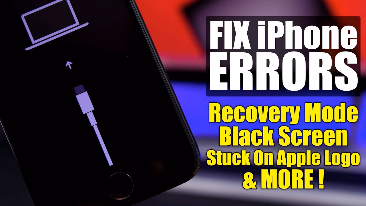 Why is my iPhone screen black and unresponsive?
