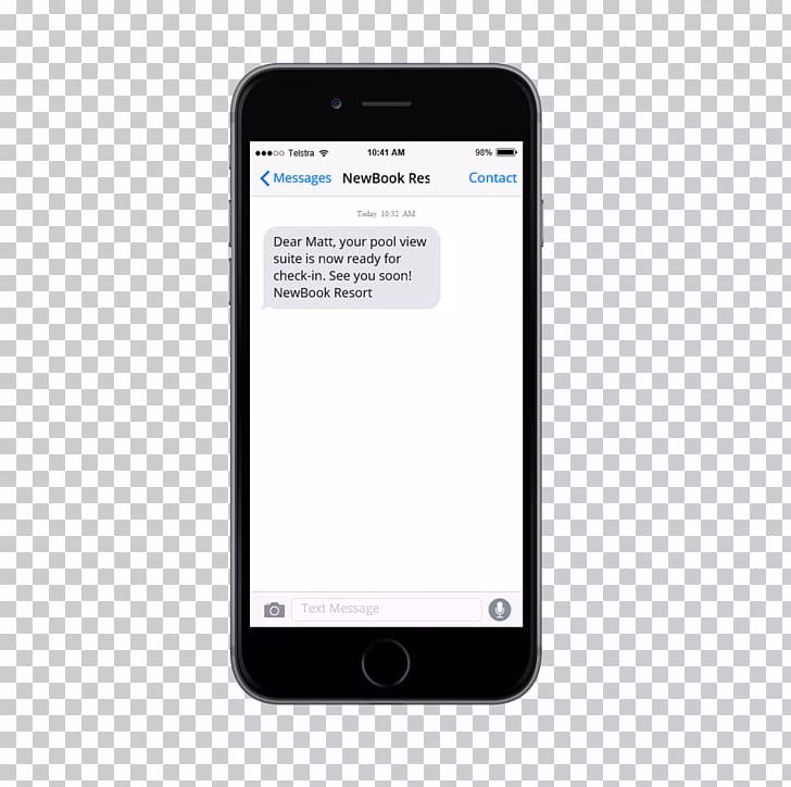 How to send a text message on iPhone?