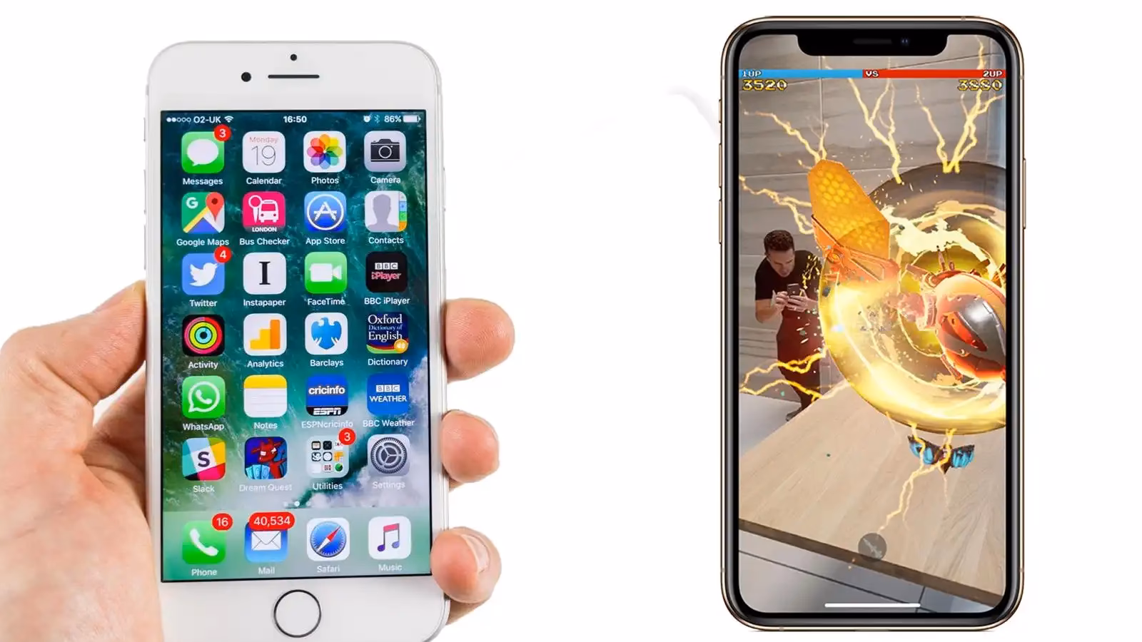 What is the difference between iPhone XS and iPhone plus?