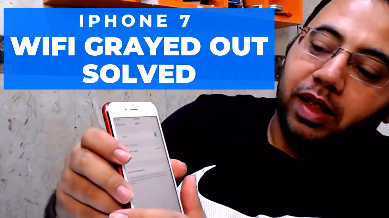 How to fix Wi-Fi greyed out on iPhone?