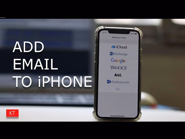 How do I add email to my iPhone?