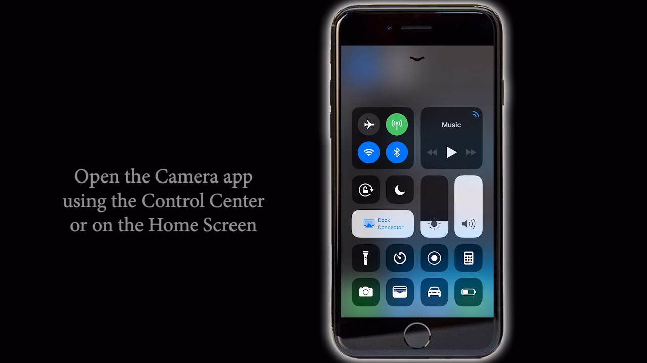 How to turn off shutter sound on iPhone X?