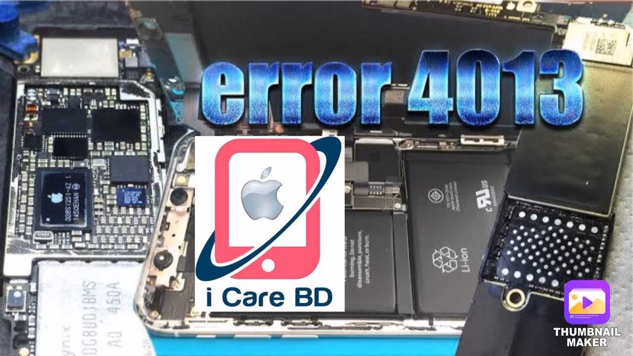 What is iPhone error 4013?