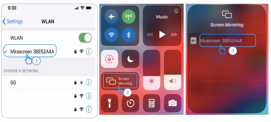 How does a Miracast adapter work?
