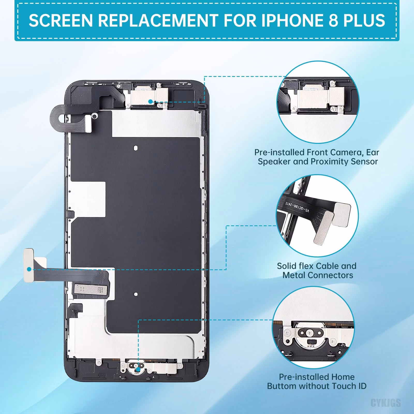 How to replace iPhone 8 screen?