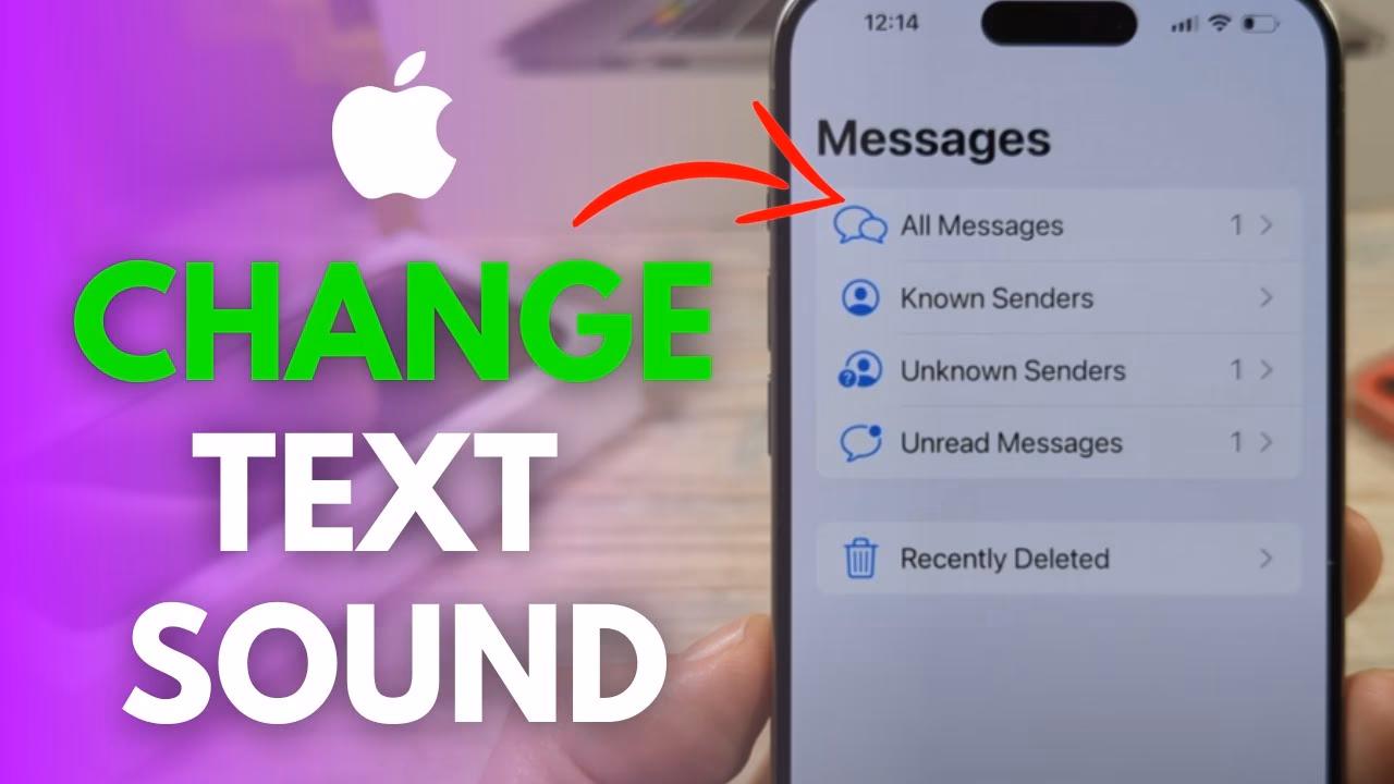 How to remove text message sound from iOS 8?