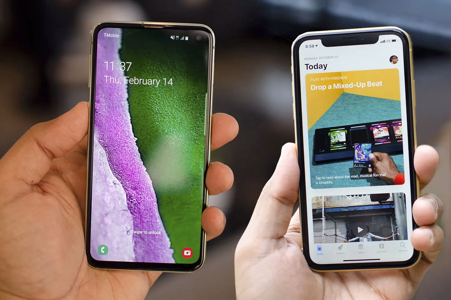 What is the difference between Galaxy S8 and S10 5G?